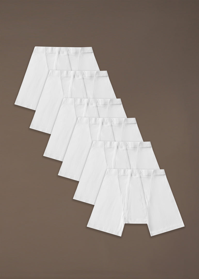 Fine Rib Trunks Pack of 6