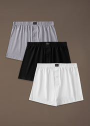 LooseFit BoxerShorts Pack of 3