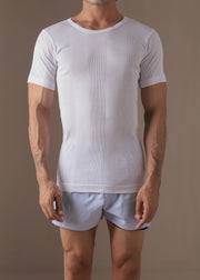 Fine Rib RNS ( Round Neck Sleeve )