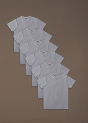 V-Neck Undershirt Pack of 6
