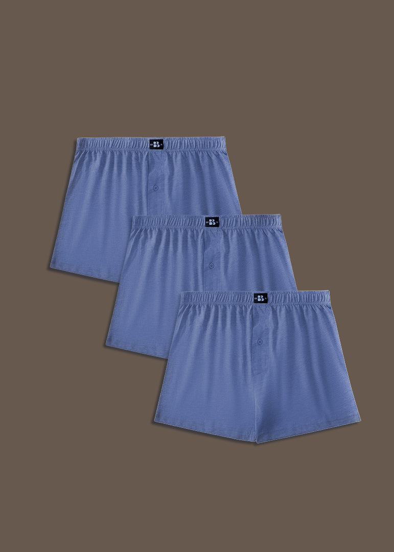 LooseFit BoxerShorts Pack of 3