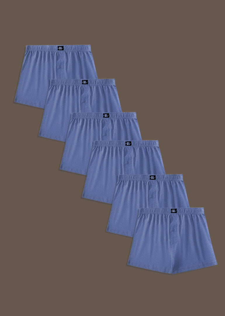 LooseFit BoxerShorts Pack of 6