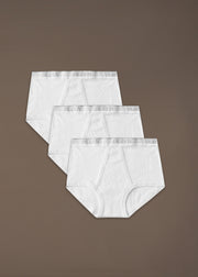 Fine Rib Underwear Pack of 3